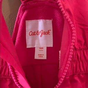 Cat and jack 18 month snow suit